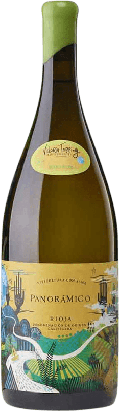 Spedizione Gratuita | Vino Bianco Vinos del Panorámico Victoria Topping Seco — Secco Edizione Limitata D.O.Ca. Rioja La Rioja Spagna Malvasia, Macabeo Bottiglia Magnum 1,5 L