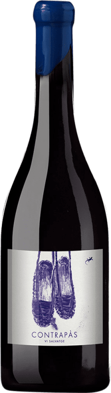 Envío gratis | Vino Blanco Aspres Contrapàs Seco D.O. Empordà Cataluña España Garnacha 75 cl Vegano