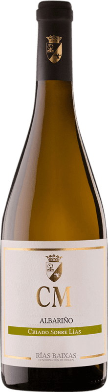 Envio grátis | Vinho Branco Matarromera CM Seco Sobre Lías — Sobre Borras D.O. Rías Baixas Galiza Espanha Albariño — Albarinho Garrafa Magnum 1,5 L