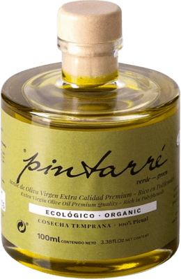 184,95 € | 18個入りボックス オリーブオイル Pintarré Cosecha Temprana — 早摘み, Verde — 緑, EVOO エキストラバージン D.O. Sierra Mágina Jaén スペイン Picual — ピクアル Bio — Eco エコ ビオ オーガニック ミニチュアボトル 10 cl ガラス