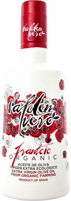 Kostenloser Versand | Olivenöl Colival Valdepeñas Valdenvero E-NOL Extra Nativ Ciudad Real Spanien Frantoio Eco — Biologisch Medium-Flasche 50 cl Glas