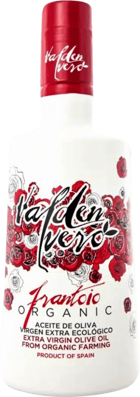 Spedizione Gratuita | Olio d'Oliva Colival Valdepeñas Valdenvero EVO Extra Vergine Ciudad Real Spagna Frantoio Eco — Biologico Bottiglia Medium 50 cl Vetro