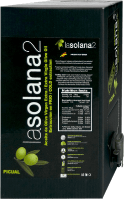 Spedizione Gratuita | Olio d'Oliva David y Adrián Lasolana2 EVO Extra Vergine Almería Spagna Picual Eco — Biologico Bag in Box 2 L