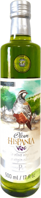 Бесплатная доставка | Оливковое масло Oleum Hispania Традиционный, Premium — Премиум, Sin Filtrar — Нефильтрованный, Nature, ЭВО Экстра Вирджин Córdoba Испания Picual — Пикуаль Средняя бутылка 50 cl Стекло
