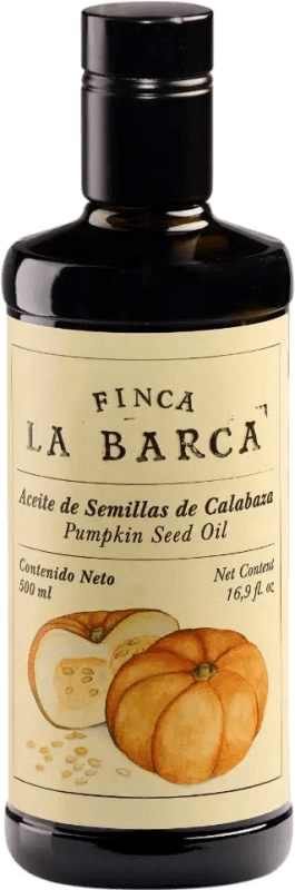 25,95 € | Huile Végétale Norte Extremeña Finca La Barca Traditionnelle Cáceres Espagne Bouteille Medium 50 cl Verre Calabaza — Courge