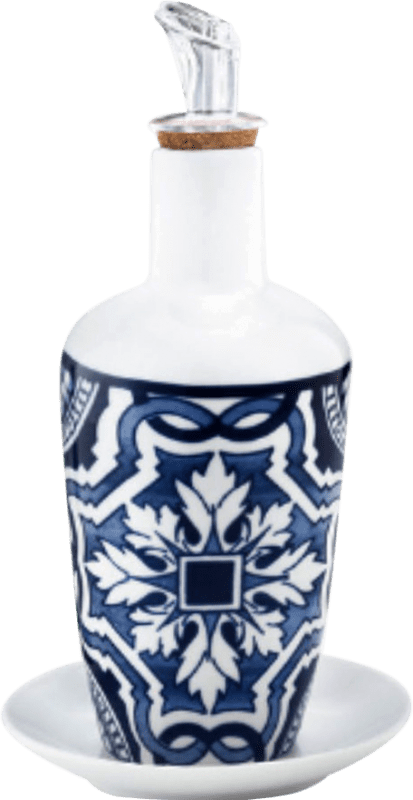 Envío gratis | Aceite de Oliva Quinta da Boeira Ceramic Porcelain — Porcelana Cerámica, Coupage, AOVE Virgen Extra Portugal Eco — Ecológico Botellín 25 cl