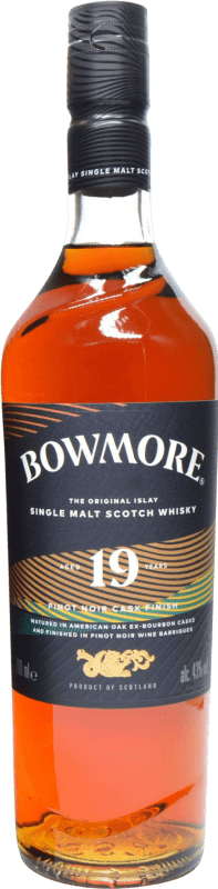 187,95 € 送料無料 | シングルモルトウイスキー Morrison's Bowmore Pinot Noir Cask Finish — カスクフィニッシュ 19 年
