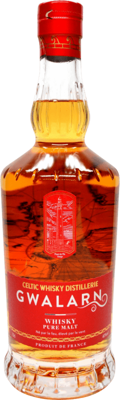 59,95 € | Whisky Single Malt Celtic Gwalarn França 70 cl