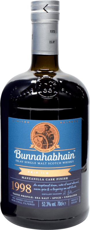 738,95 € Envoi gratuit | Whisky Single Malt Benromach 1998 Fèis Ìle Manzanilla Cask Finish — Finition en Fût