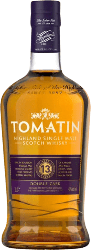87,95 € Kostenloser Versand | Single Malt Whisky Tomatin Double Cask — Doppelfass 13 Jahre