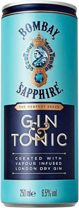 4,95 € Free Shipping | Mixer Bombay Sapphire Can 25 cl GinTonic — Gin & Tonic