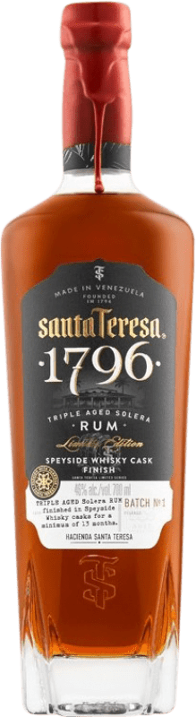 Spedizione Gratuita | Rum Santa Teresa 1796 Speyside Whisky Cask Finish — Affinato in Botte Venezuela 70 cl