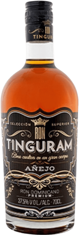 Kostenloser Versand | Rum Tinguram Añejo — Gereift Dominikanische Republik 70 cl