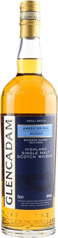 Envoi gratuit | Whisky Single Malt Glencadam American — Américain, Oak Barrel — Fût de Chêne Highlands Royaume-Uni 70 cl