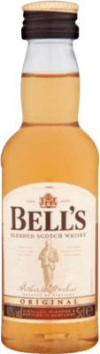 Envoi gratuit | Whisky Blend Bell's Ecosse Royaume-Uni Mini-Bouteille 5 cl PET