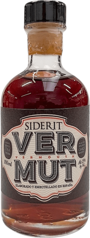 5,95 € Envío gratis | Vermut Siderit Botellín Miniatura 10 cl