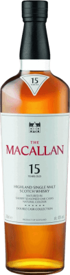 Whisky Single Malt Macallan Speyside Double Cask — Doppia Botte, Collection — Collezione 15 Anni 70 cl
