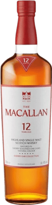 单一麦芽威士忌 Macallan Sherry 斯佩塞 Collection — 系列, Oak Cask Finish — 橡木桶熟成 12 岁 70 cl