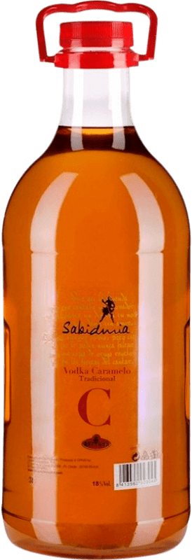 Envío gratis | Vodka Sabiduria España Garrafa 3 L Caramelo