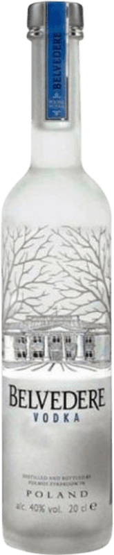 24,95 € Envoi gratuit | Vodka Belvedere Petite Bouteille 20 cl