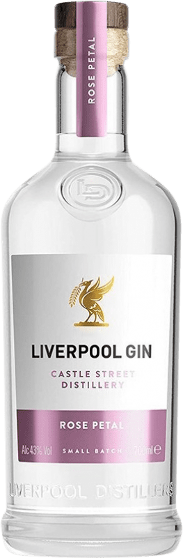 41,95 € | Genever Gin Liverpool Petal United Kingdom 70 cl Roses
