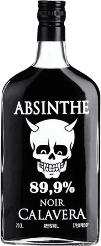 Free Shipping | Absinthe Inlima Calavera — Skull, Noir — Black Spain 70 cl