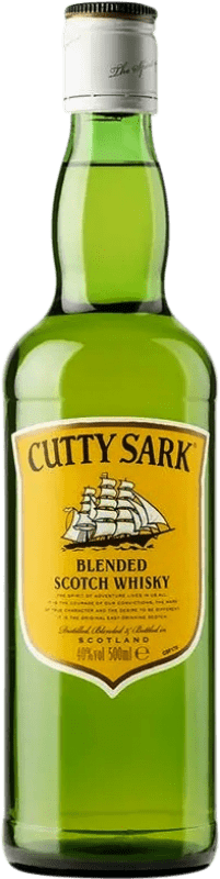Spedizione Gratuita | Whisky Blended Cutty Sark Scozia Regno Unito Bottiglia Medium 50 cl