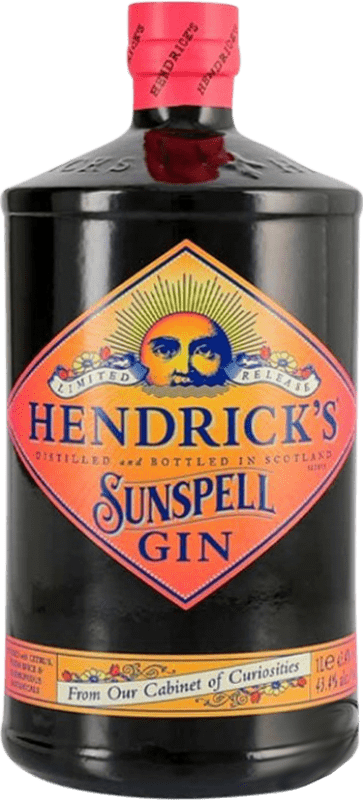 53,95 € | Genever Gin Hendrick's Sunspell Escócia Reino Unido 1 L