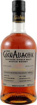 Whisky Single Malt Glenallachie Port Pipe Single Cask — Barrica Única