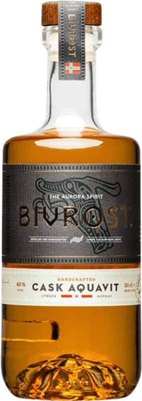 61,95 € Envío gratis | Aquavit Aurora Artic Cask Finish — Acabado en Barrica Botella Medium 50 cl