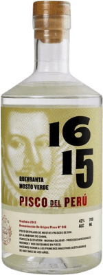 Pisco 1615 Quebranta 70 cl Mosto Verde — Grünmost