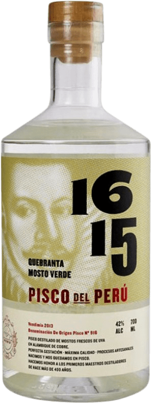 64,95 € Free Shipping | Pisco 1615 Quebranta Mosto Verde — Green Must