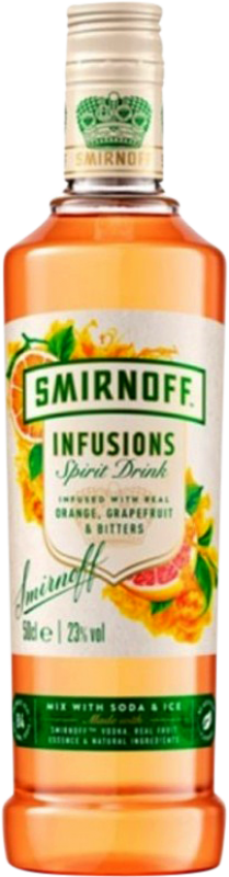 23,95 € Envoi gratuit | Vodka Smirnoff Infusions Organic — Biologique Orange