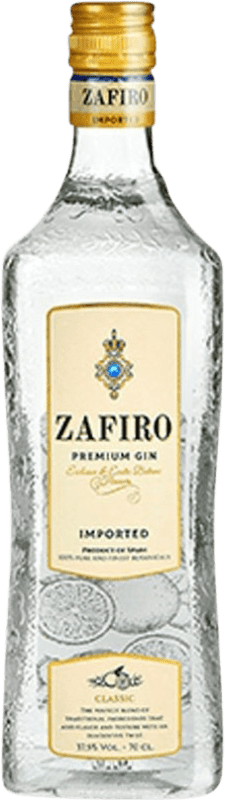 Free Shipping | Genever Gin Williams & Humbert Zafiro Classic Spain 70 cl