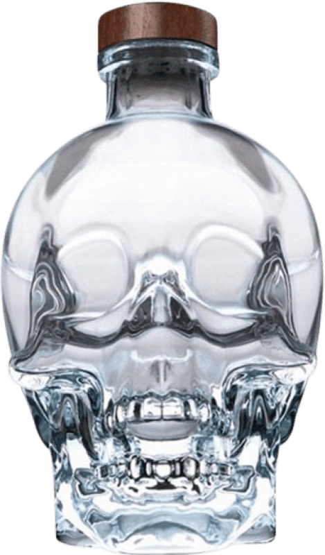 69,95 € Бесплатная доставка | Водка Brockmans Crystal Head Calavera — Череп