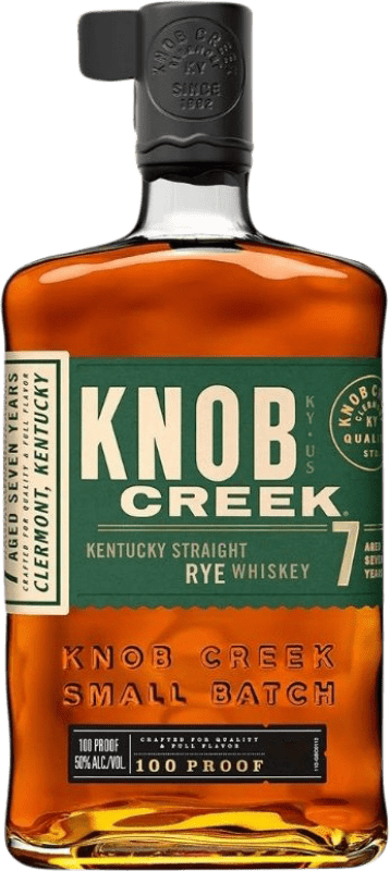 78,95 € Kostenloser Versand | Bourbon Whisky Knob Creek Rye 7 Jahre