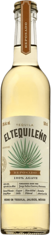 55,95 € Envoi gratuit | Tequila El Tequileño Reposado Bouteille Medium 50 cl