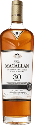 Whisky Single Malt Macallan Sherry Speyside Oak Cask Finish — Affinato in Botte di Rovere 30 Anni 70 cl
