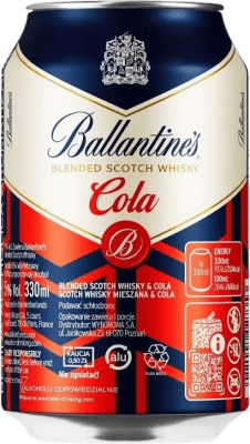 3,95 € | Mixer Ballantine's Scotland United Kingdom Can 33 cl Cola, Whisky