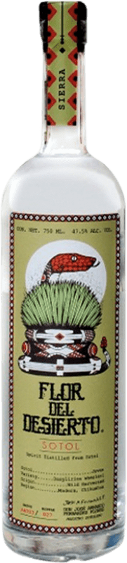 Free Shipping | Tequila Flor del Desierto Sotol Sierra Blanco — White Mexico 70 cl