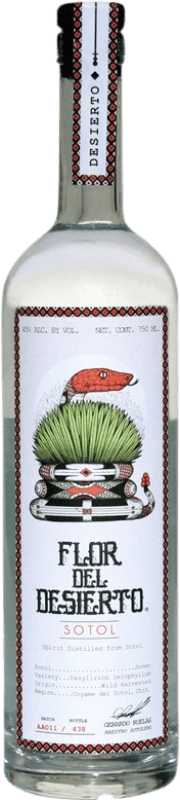 Free Shipping | Tequila Flor del Desierto Sotol Desierto Blanco — White Mexico 70 cl