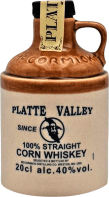 21,95 € | Whisky Bourbon McCormick Platte Valley stati Uniti 3 Anni Bottiglietta 20 cl Corn — Mais