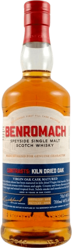 66,95 € | Single Malt Whisky Benromach Contrasts Kiln Dried Oak Cask Speyside United Kingdom 70 cl