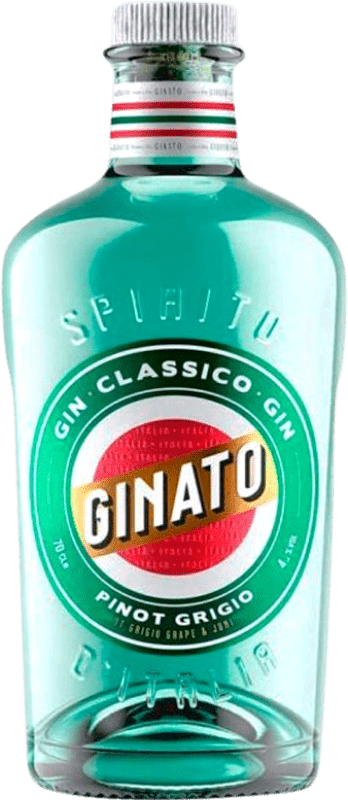 32,95 € | Genever Gin Ginato Pinot Grigio Sicily Italy 70 cl Lemon