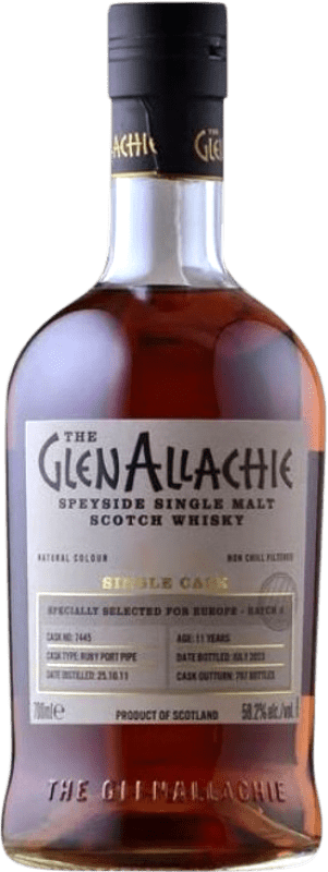 166,95 € Spedizione Gratuita | Whisky Single Malt Glenallachie Port Pipe Single Cask — Botte Singolo 11 Anni