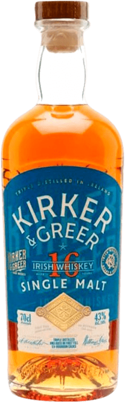 123,95 € 送料無料 | シングルモルトウイスキー Kirker Greer Shamrock 16 年