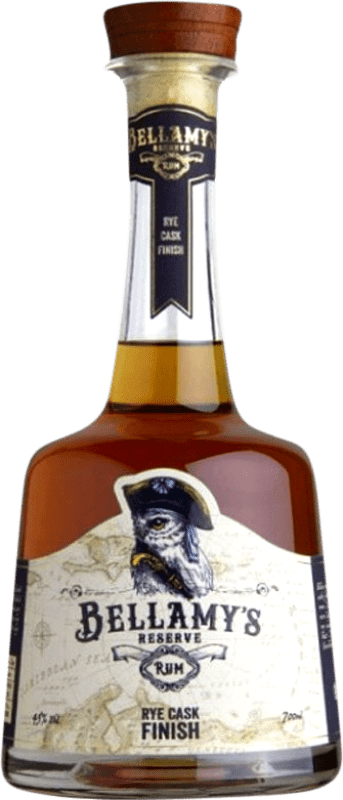 79,95 € | Ron Bellamy's Cask Finish — Acabado en Barrica, Rye Reserva Barbados 70 cl