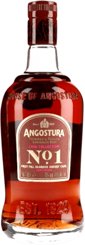 103,95 € | Rum Angostura Nº 1 First Fill Oloroso Sherry Cask Finish — Affinato in Botte, Collection — Collezione Trinidad e Tobago 70 cl