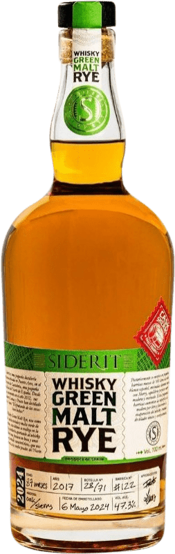 182,95 € | Whisky Single Malt Siderit Rye, Green — Verde Spagna 70 cl