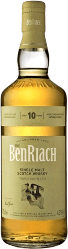 65,95 € | 单一麦芽威士忌 The Benriach Triple Distilled Triple Malt — 三重麦芽 斯佩塞 英国 10 岁 70 cl
